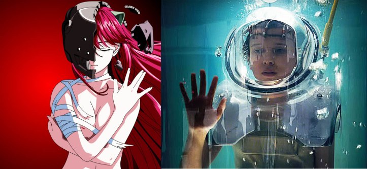 lucy-once-elfen-lied-stranger-things
